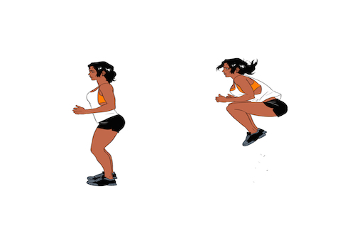 Weekend Challenge: Burn Fat Rapidly With Tuck Jumps