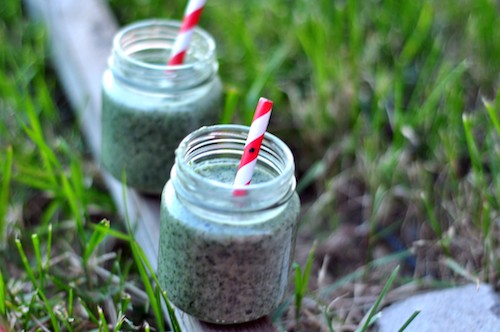 Banana-Pineapple-Bitter Leaf Smoothie