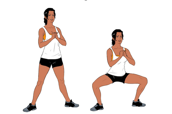 sumo squats