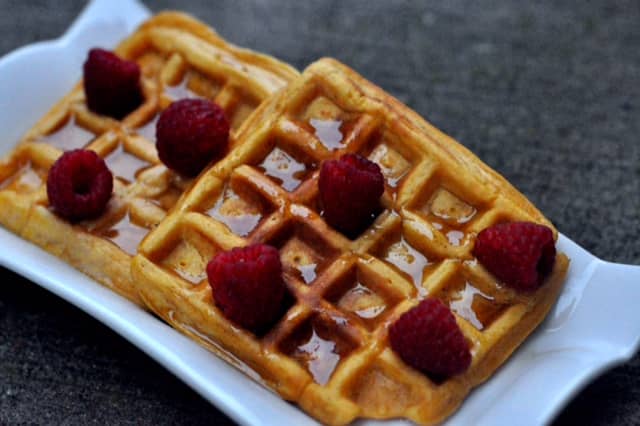 [Recipe] Sweet Potato Waffles