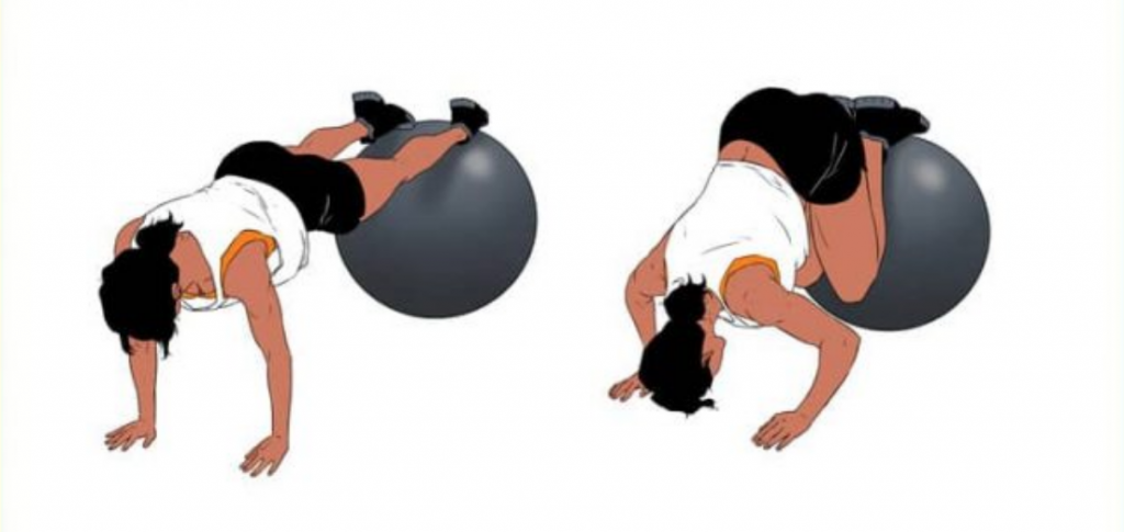 Weekend Challenge: Prone Ball Roll Ins - Radiant Health Magazine