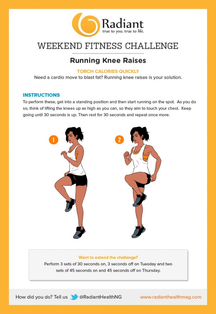 Running Knee Raises