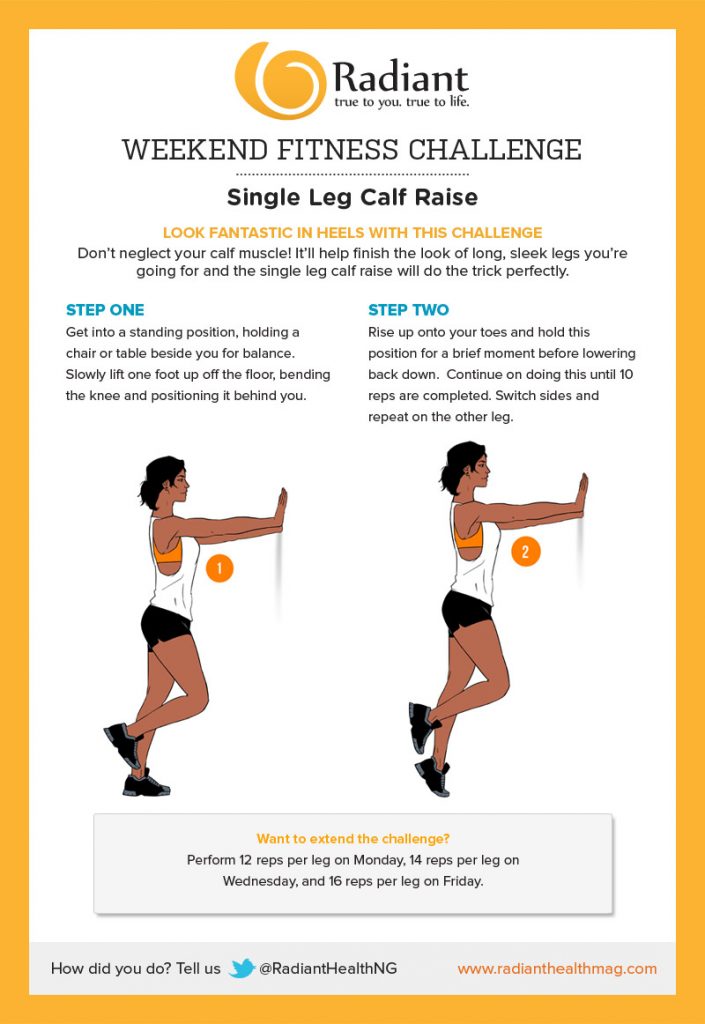 Single Leg Calf Raise