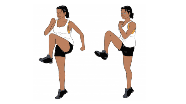 Weekend Fitness Challenge: High Knee Run