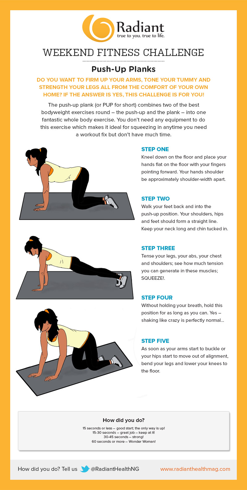 Push Up  Illustrated Exercise Guide