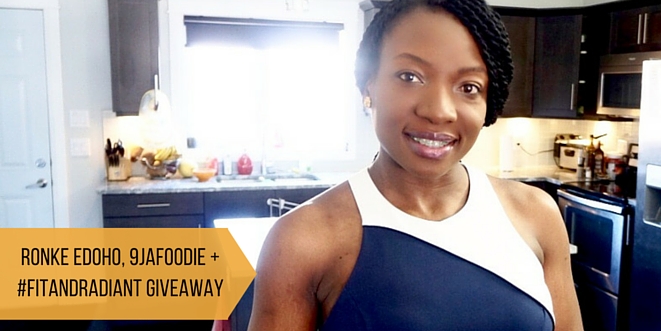 [Giveaway] Ronke Edoho’s Guide To Weight Loss On A Nigerian Diet
