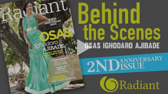2nd Anniversary Issue: Behind The Scenes with Osas Ighodaro Ajibade