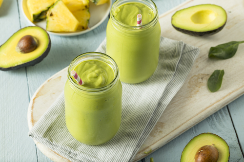avocado pineapple smoothie 