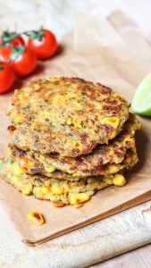 sweet corn fritters recipe